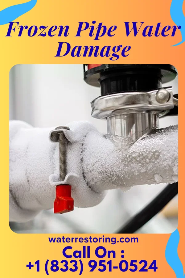 Frozen Pipe Water Damage in Huntersville, WV